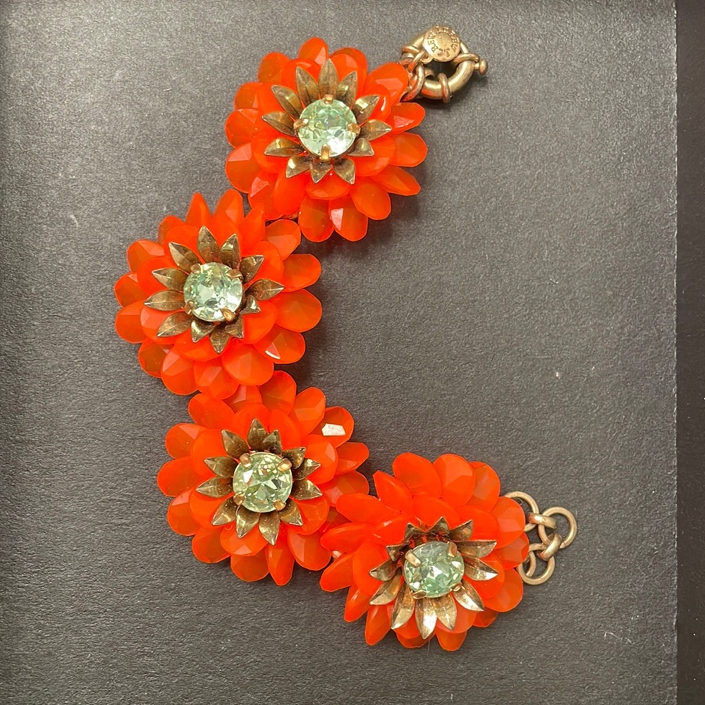 J.Crew orange bracelet
